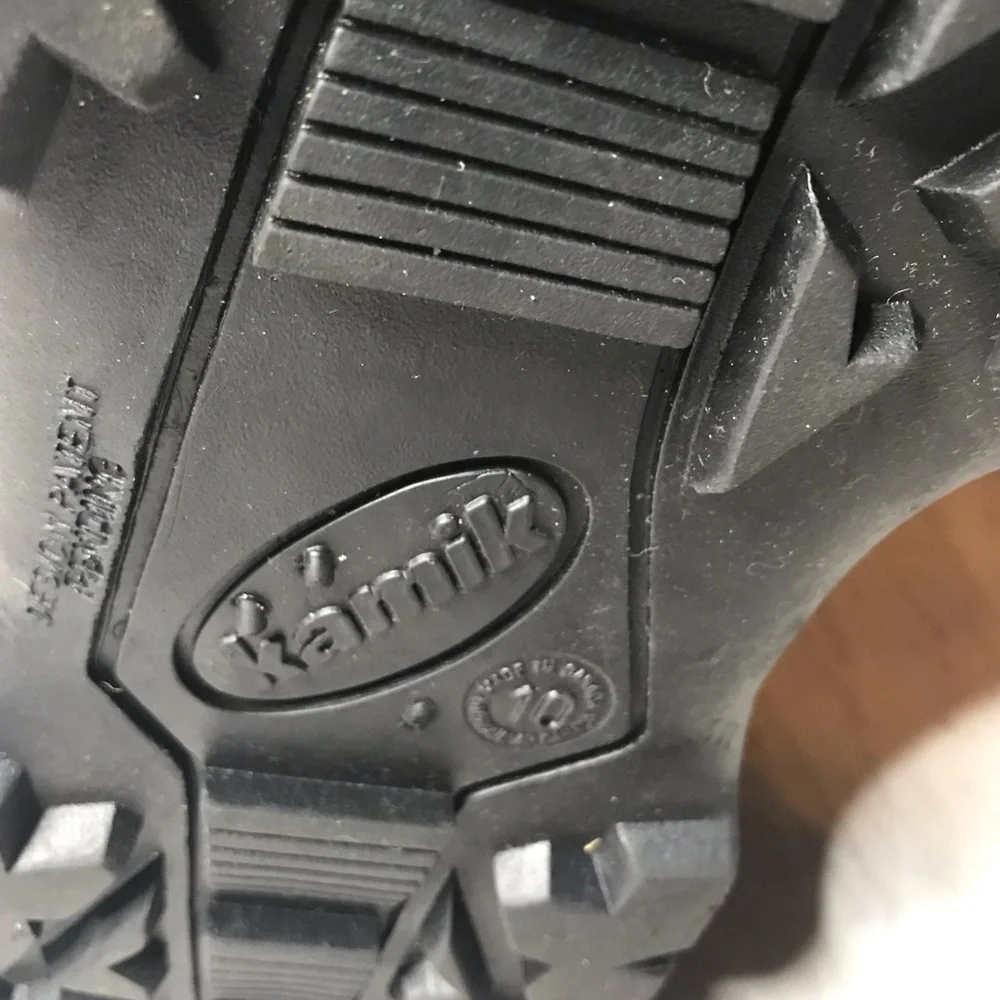 Kamik Insulated Waterproof Black Winter Snow Boots Men’s Size 10 - Picture 8 of 12